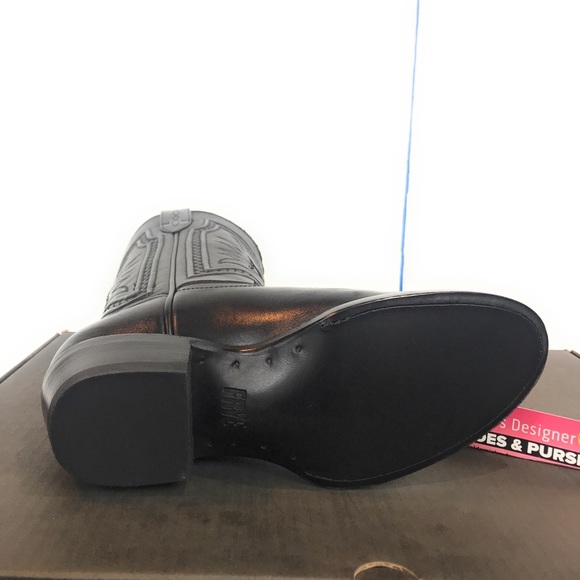 New Frye Rosaline Braid tall western boots - Picture 6 of 8